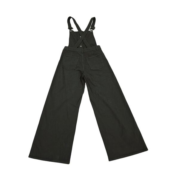 NWT Universal Thread Women's Denim Sailor Overalls Black Size 8 - Picture 3 of 9